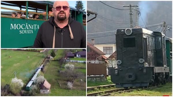 Mocănița, experiență de neuitat pentru turiștii care au petrecut Paștele la Sovata. "Suntem mai bucuroşi decât copiii, noi adulţii" 