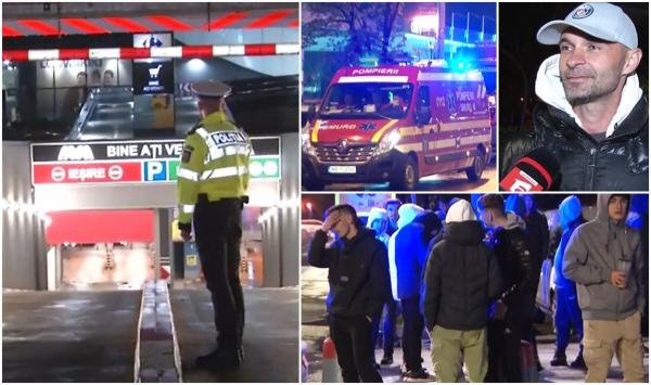"Toată lumea a parcat acolo". Zeci de suporteri veniți pe Arena Națională au așteptat ore bune să poată pleca acasă, după o alertă cu bombă la mall