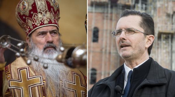 Scandalul dintre purtătorul de cuvânt al BOR şi Arhiepiscopul Tomisului ia amploare. IPS Teodosie a atacat-o pe soția lui Vasile Bănescu