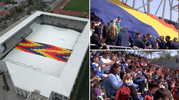 Tricoul cu care România a intrat în Cartea Recordurilor. E făcut din 250.000 de PET-uri