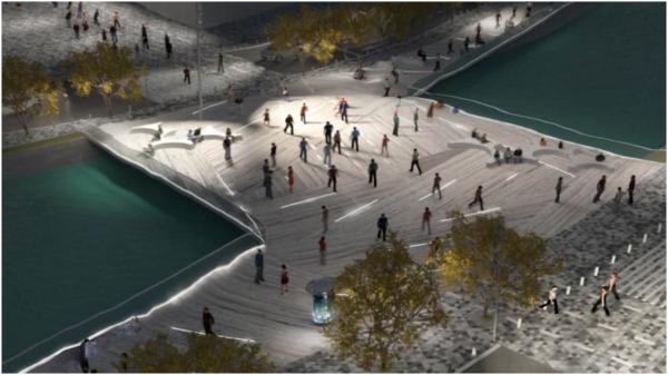 Podul Calicilor, care leagă Centrul Istoric de zona Palatului de Justiție, va fi refăcut. Anunţul, făcut de Nicuşor Dan într-o postare pe Facebook