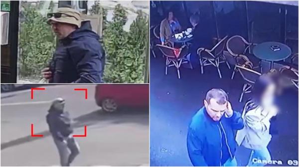Imagini surprinse cu agresorul patronului de la Nuba, cu o zi înainte de atac. Bărbatul, membru al mafiei din Albania