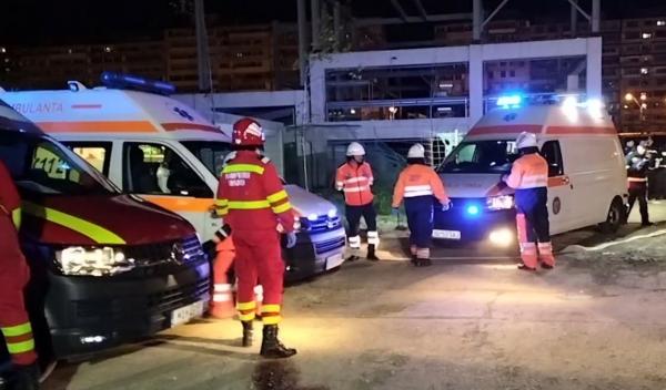 Scenariu: Incendiu izbucnit la Spitalul Judeţean Galaţi, pe secţia de Ortopedie, cu 36 de răniţi. Cum a decurs exerciţiul