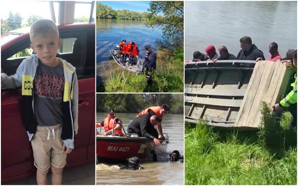 "Zbiera în disperare. Încerca să înoate spre copilul ei". Băieţelul de nici 4 ani a murit sub ochii mamei. Căutările celor dispăruţi în râul Mureş au fost reluate