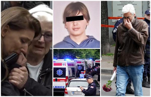 Portret de ucigaş la 14 ani. Cine este elevul care a semănat teroare în Belgrad: Kosta s-a dus la şcoală cu două arme. Şi tatăl său a fost arestat
