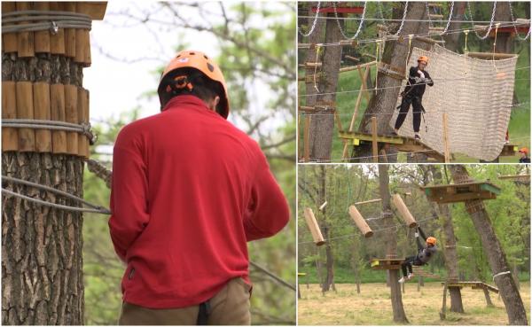 Cel mai mare parc de aventură din sud-estul României şi-a deschis porţile. Cât costă intrarea şi în ce zile îi aşteaptă pe iubitorii de adrenalină