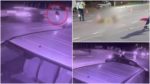 Tânăr de 16 ani, spulberat de maşină pe DN1, în Romaneşti. Prietenii au alergat îngroziţi să îl salveze, însă era deja prea târziu