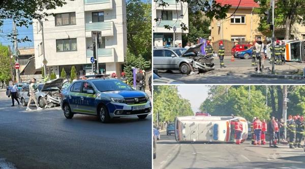 Cumpăna prin care a trecut o gravidă din București, în ambulanță. Un șofer era s-o spulbere: "Să zică mersi că nu s-a întâmplat altceva"