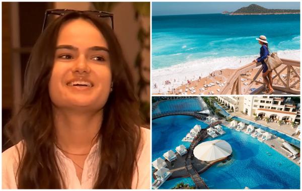 Destinaţia de aur pentru vacanţele all inclusive. Patricia şi-a adus aici şi mama, fascinată de condiţiile premium