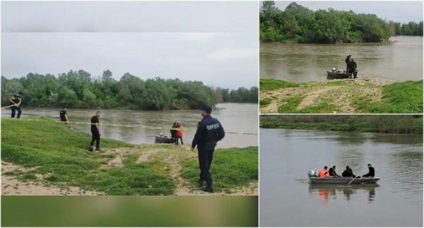 Barcă răsturnată în Mureş: Trupul celui de-al doilea bărbat a fost găsit. Salvatorii continuă căutările pentru cei doi copii