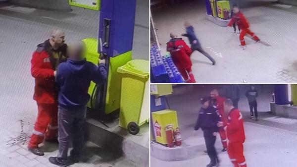 Un tânăr a încercat să arunce în aer o benzinărie din Botoșani. Momentul șocant a fost filmat de camerele de supraveghere