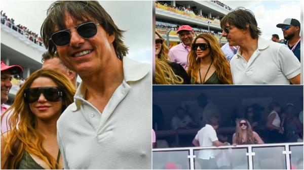 Tom Cruise și Shakira, întâlnire în Miami, la cursa de Formula 1. Actorul le-ar fi spus apropiaților că-și dorește o relația cu celebra cântăreață
