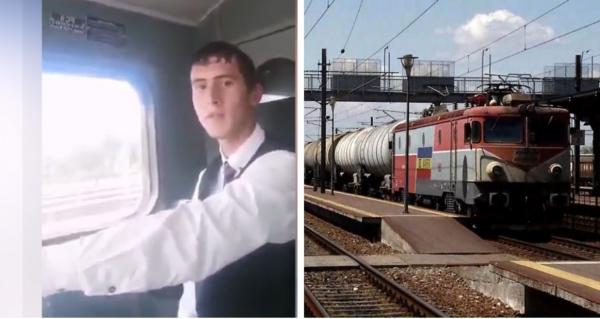Declaraţiile care le-au dat fiori reci anchetatorilor: "Voiam să ajung cu ea la Constanţa". Tânărul care a furat o locomotivă putea provoca o tragedie pe şine