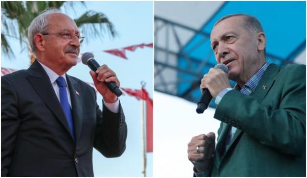 Alegeri în Turcia. Primele rezultate parţiale, după numărarea a 75,79% din voturi: Erdogan – 50,76%, Kilicdaroglu – 43,43%