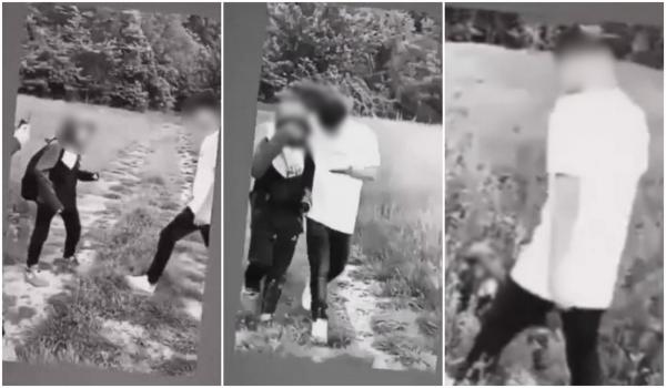 "Nu mai trebuie să fii şmecher!" Copil bătut crunt pe un câmp din Ilfov. Doi adolescenți au filmat cum băiatul e târât și lovit cu sălbăticie