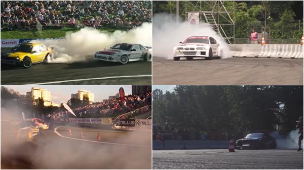 Zi incendiară pentru iubitorii de curse. Prima etapă din Campionatul Naţional de Drift, în fața Arenei Naţionale. Peste 60 de piloți lupta pentru marele premiu