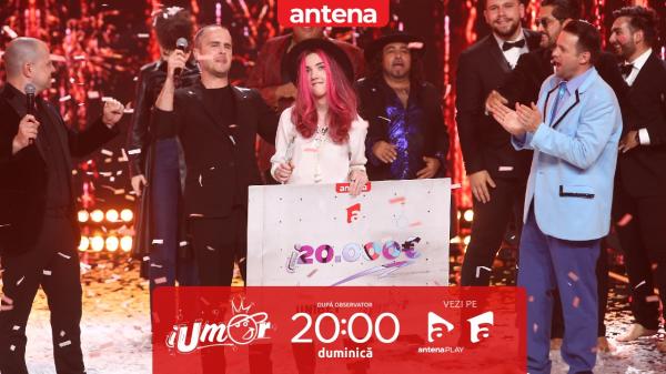 Mihaela Pripici a câştigat finala iUmor, sezonul 14. Numărul de excepţie care i-a adus premiul de 20.000 de euro
