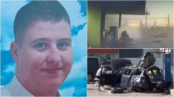 De la ce ar fi explodat maşina pe GPL din Bucureşti. Angajatul de 26 de ani al benzinăriei a murit pe loc