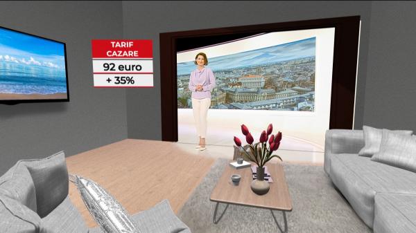 Hotelurile din București, grad de ocupare de 62% în primele trei luni ale anului. Cât a ajuns să coste o noapte de cazare