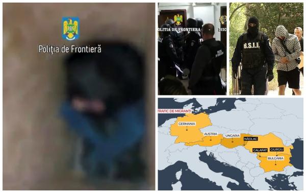 Afacerea cu migranţi transportaţi în Germania: 8.000 de euro de persoană cereau capii reţelei. Banii, investiţi în imobiliare