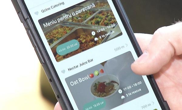 Aplicația prin care cumperi produse alimentare cu reduceri şi de 50%. Clienţii, încurajaţi să pună în coş produsele cu vânzare accelerată