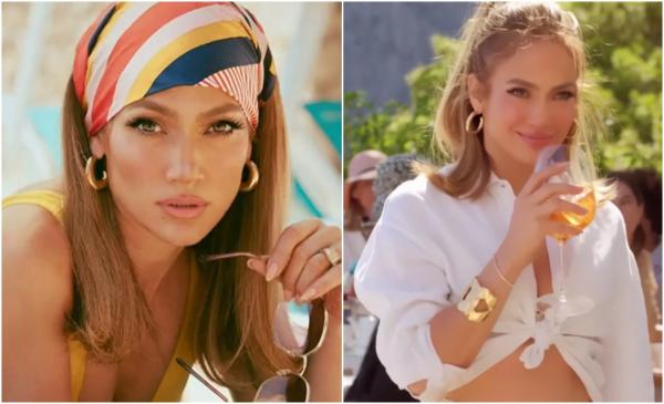 Imagini de senzaţie cu Jennifer Lopez. Artista promovează o băutură inspirată de adolescenţa petrecută în Bronx