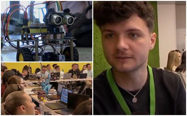 Pantofii cu ajutorul cărora îţi încarci telefonul, în timp ce mergi, invenţia unui student din Cluj-Napoca