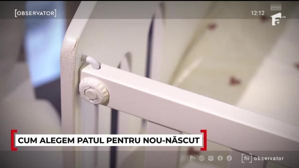 Cum alegem salteaua şi patul nou-născutului