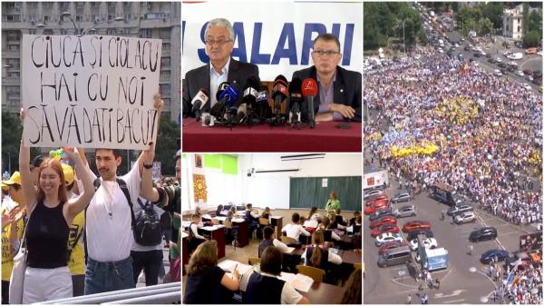 Cele 5 urmări ale grevei profesorilor. Sindicaliştii îi avertizează pe aleşi să nu uite să mărească salariile, altfel "se sinucid politic"