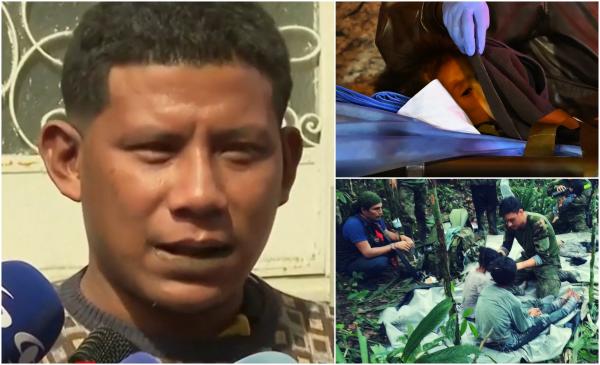 Mărturia emoţionantă a tatălui celor 4 copii care au supravieţuit singuri 40 de zile în junglă. ''Un miracol de la Dumnezeu!''