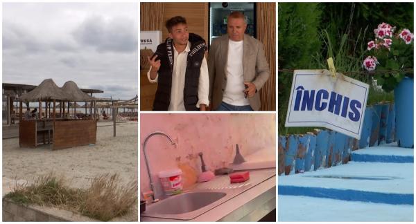 "Deschizi uşa şi te întorci în anii '90". Privelişte dezolantă în localurile de la malul mării. Ce au găsit inspectorii ANPC