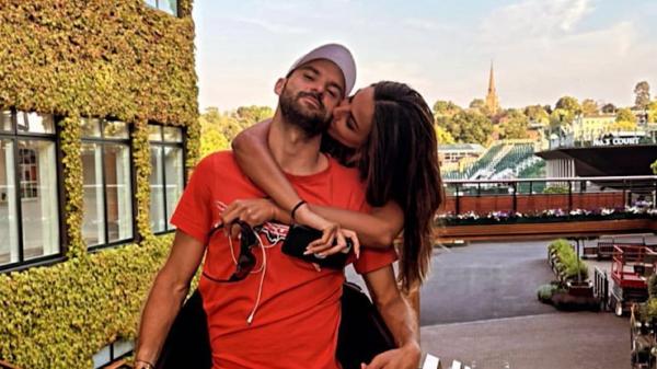 Mădălina Ghenea şi Grigor Dimitrov, moment de tandreţe. Frumoasa româncă l-a însoţit pe tenismenul bulgar la Wimbledon
