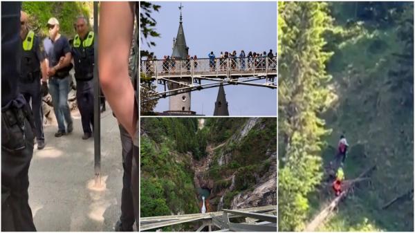 Filmul atacului şocant din Germania, unde două turiste au fost bătute, violate şi aruncate în prăpastie. Cum le-a convins americanul să-l urmeze pe o cărare izolată