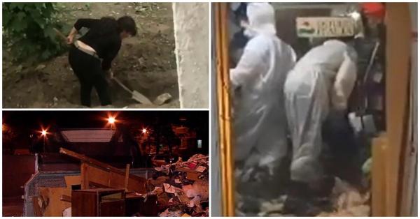 Ipoteza şocantă a vecinilor femeii care fura câini, îi chinuia şi îi îngropa în spatele blocului din Sectorul 6. Anchetă printre munţi de gunoaie: "Miroase a cadavru"