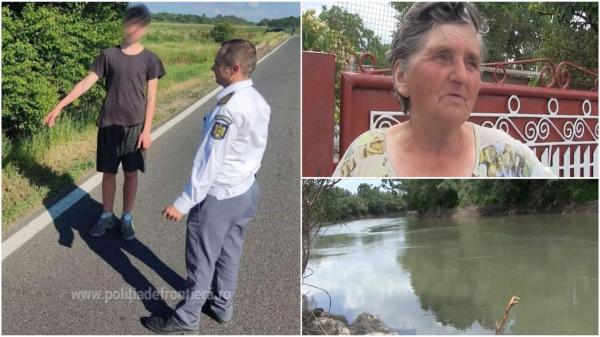 De dorul mamei, a trecut Prutul înot. Băiatul de 14 ani era în grija bunicilor şi voia să ajungă în Italia: "El nu a ştiut că dacă trece, aici nu e mama lui"