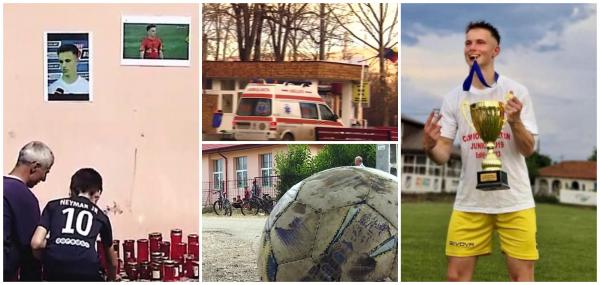 "Dumnezeu a avut nevoie de un înger şi l-a ales pe Denis". La 17 ani, cu tot viitorul în faţă, tânărul fotbalist a murit cu artera femurală retezată într-o ţepuşă de fier