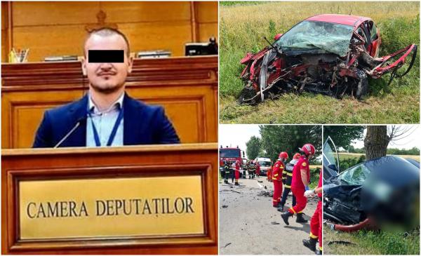 El este tânărul ucis fără vină de șoferul căutat pentru viol, în Prahova. Băiatul lucra la Camera Deputaților: ''A urcat la Ceruri prea devreme''