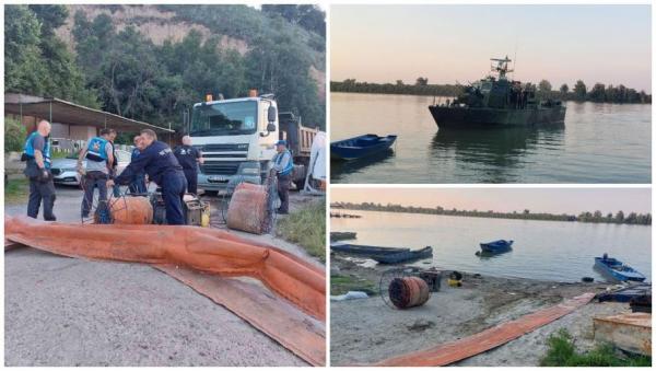35 de tone de petrol s-au scurs în Dunăre, de pe o navă sub pavilion bulgăresc din Serbia. Apele Române: Nu există risc de poluare a apei, la intrarea în ţară