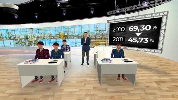 Selly a fost reporter Observator pentru o zi. A prezentat ce îi aşteaptă pe elevi la BAC 2023