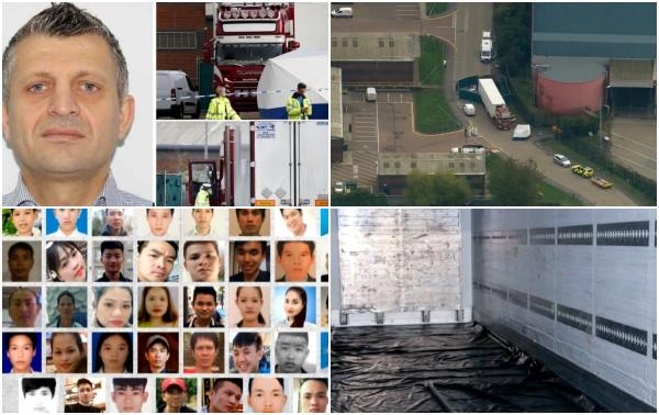 Un român se face vinovat de moartea a 39 de oameni, în Anglia. Vietnamezii, printre care şi 10 copii, au murit sufocaţi într-un camion