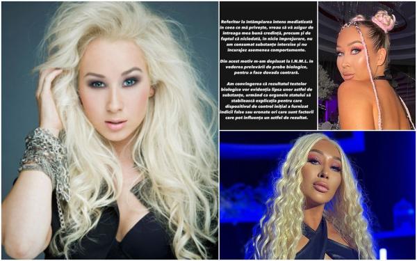 Prima reacție a Xoniei, după ce a fost prinsă băută şi drogată la volan. Cântăreața neagă consumul de stupefiante: "Sunt un om onest"