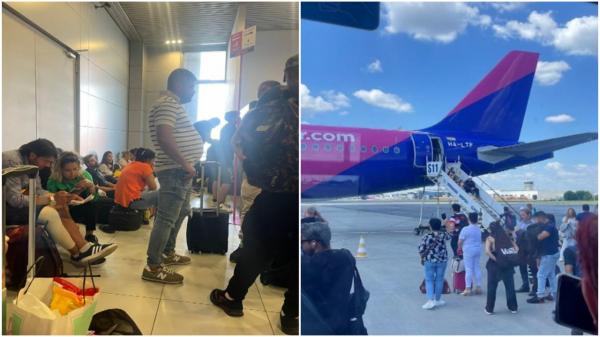 Scandal pe Otopeni: oamenii au aşteptat 10 ore un zbor către Madrid, timp în care au fost blocaţi în aeroport