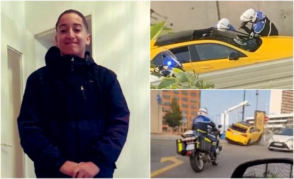 Filmul incidentului controversat în care un tânăr din Franţa a fost ucis de un poliţist, după ce a refuzat să respecte indicaţiile. Ofiţerul, reţinut pentru crimă