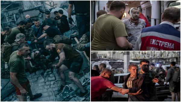 Restaurantul din Kramatorsk, bombardat de ruşi era popular printre voluntarii străini, soldați și reporteri. Un localnic i-ar fi ajutat pe ruşi să dirijeze atacul