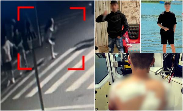 Doi adolescenţi de 14 şi 16 ani l-au înjunghiat în spate pe tânărul din Turnu Măgurele. Iubita victimei s-a pus scut ca să îl salveze