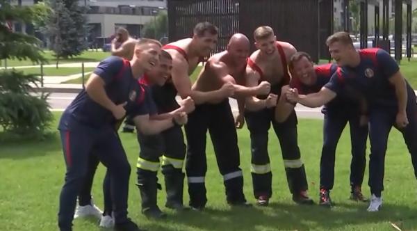 La Braşov, a fost ales cel mai puternic pompier. Probele dificile la care au fost supuşi concurenţii