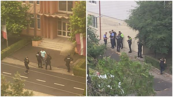 Gălățean scandalagiu, ridicat de poliție după ce s-a îmbătat și a început să arunce cu sticle la întâmplare. Omul s-a ales cu dosar penal