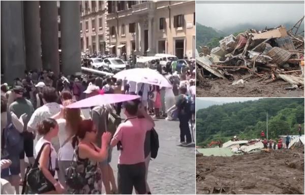 "Mă forţez să trăiesc". Drama victimelor fenomenelor extreme din Coreea de Sud şi SUA. În Europa, temperaturi vor depăşi recordul absolut