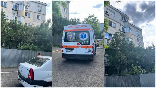 "Plângea copilul. Când l-a urcat în salvare plângea". Un băiețel de 3 ani a căzut de la etaj, în Galați. S-a urcat pe pervazul geamului, de unde s-a prăbuşit în gol