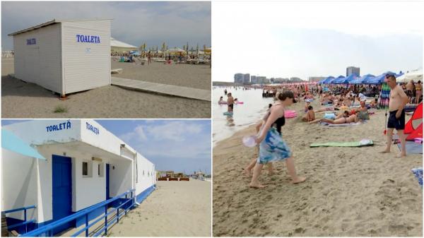 Cum a ajuns alerta de E. coli pe litoral. Turiştii, puşi să aleagă între mare sau a da 5 lei la WC-urile publice